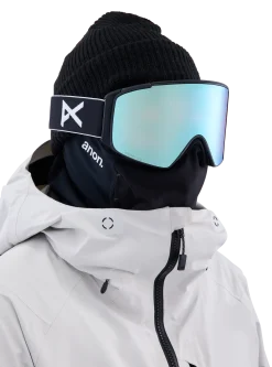 Anon M4S Low Bridge Fit Goggles (Cylindrical) + Bonus Lens