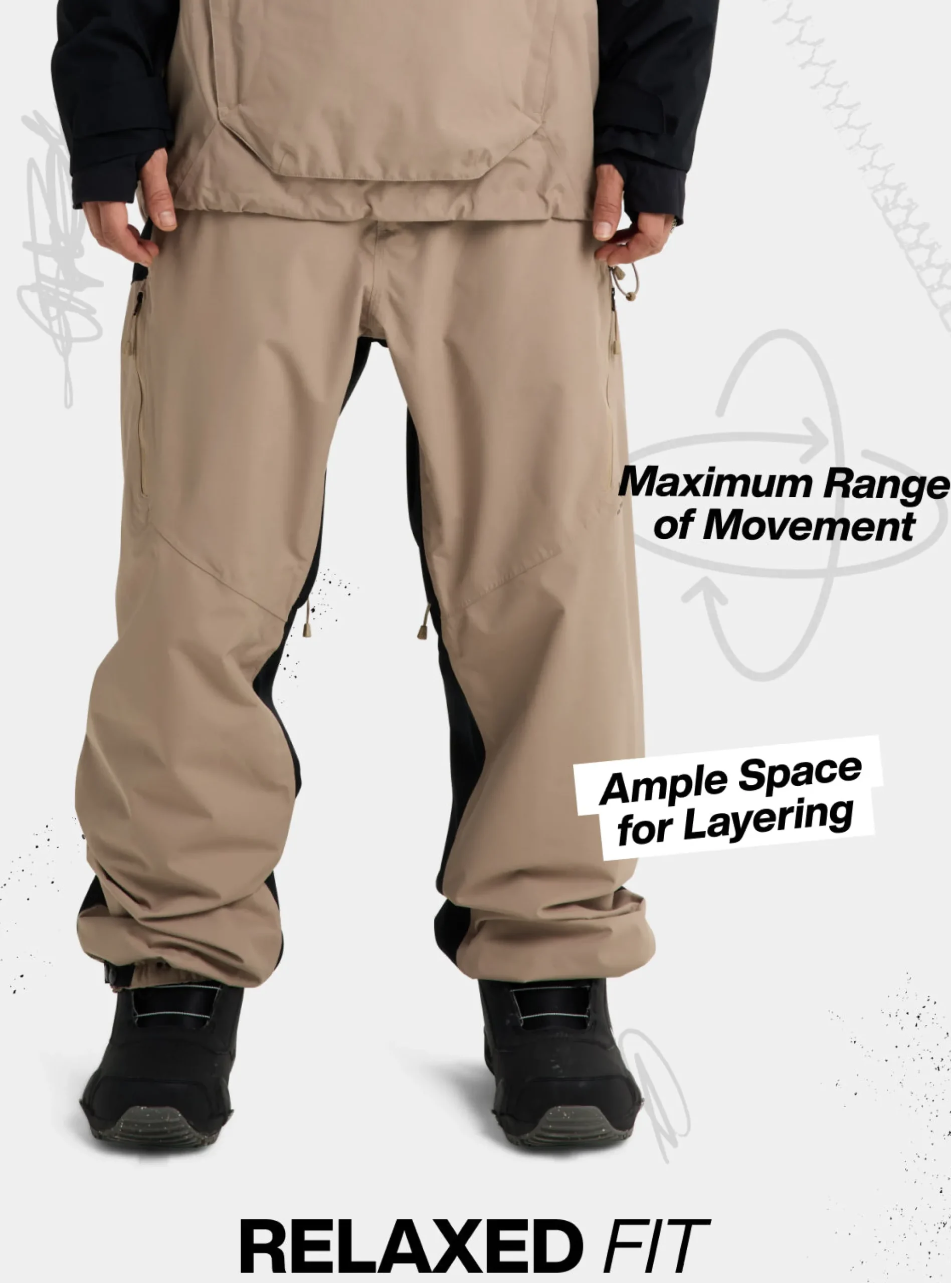 Men's Burton Reserve 2L Relaxed Pants