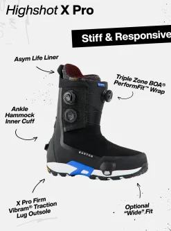 Men's Highshot X Pro Step On® Snowboard Boots
