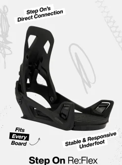 Men's Step On® Genesis Re:Flex Snowboard Bindings