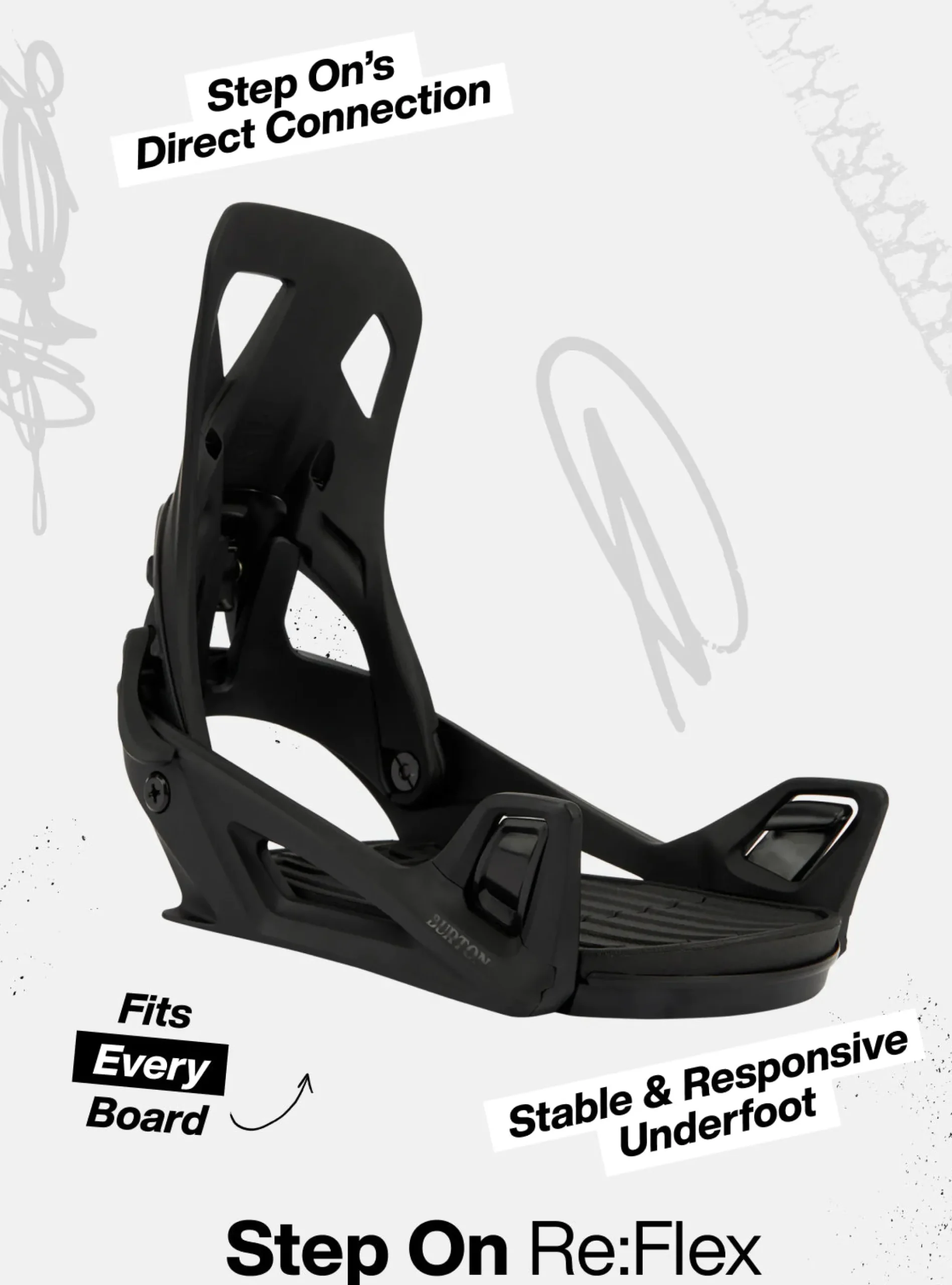 Men's Step On® Re:Flex Snowboard Bindings