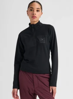 Women's [ak]® Helium Grid Quarter-Zip Fleece