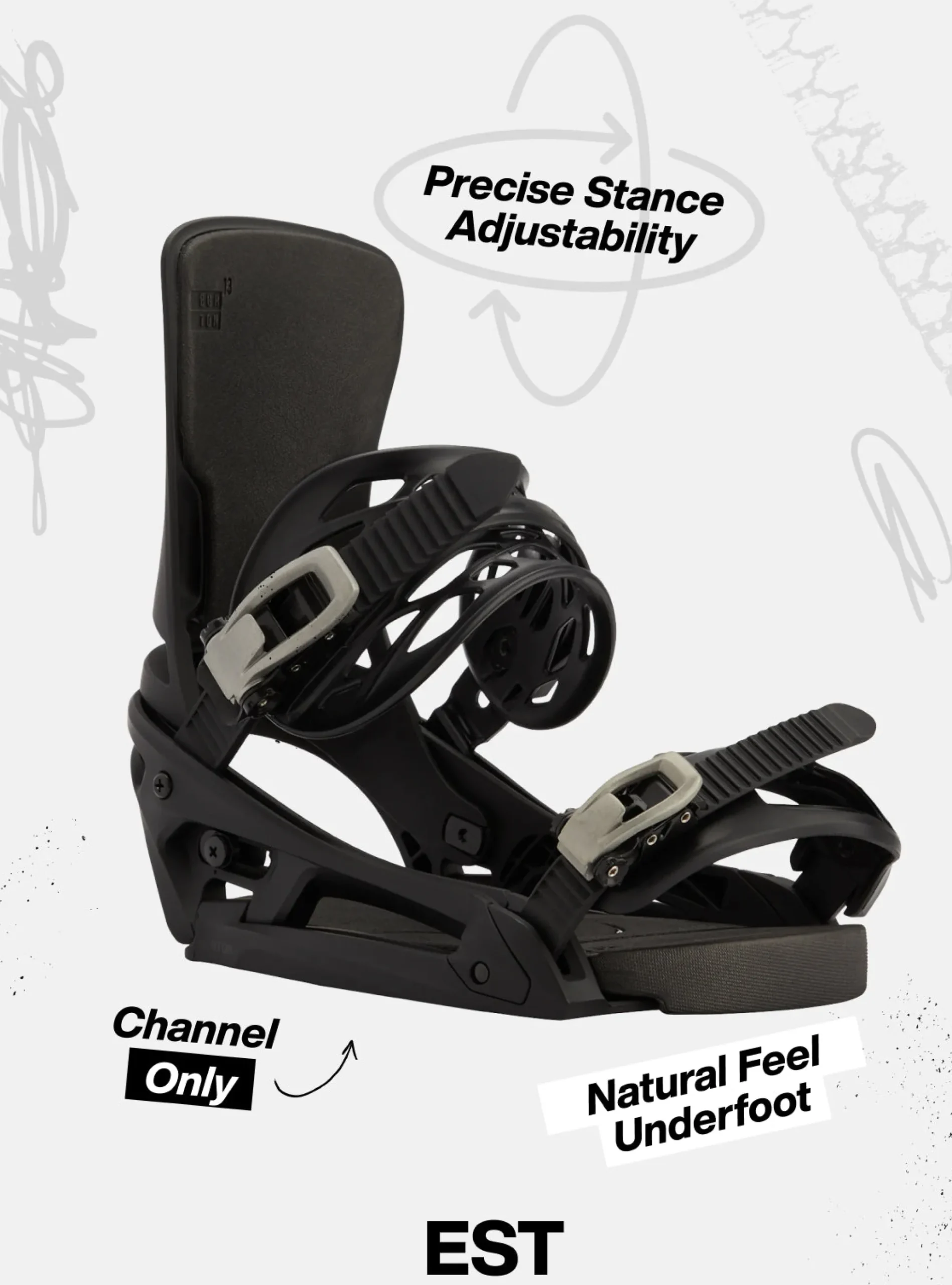 Women's Lexa EST® Snowboard Bindings